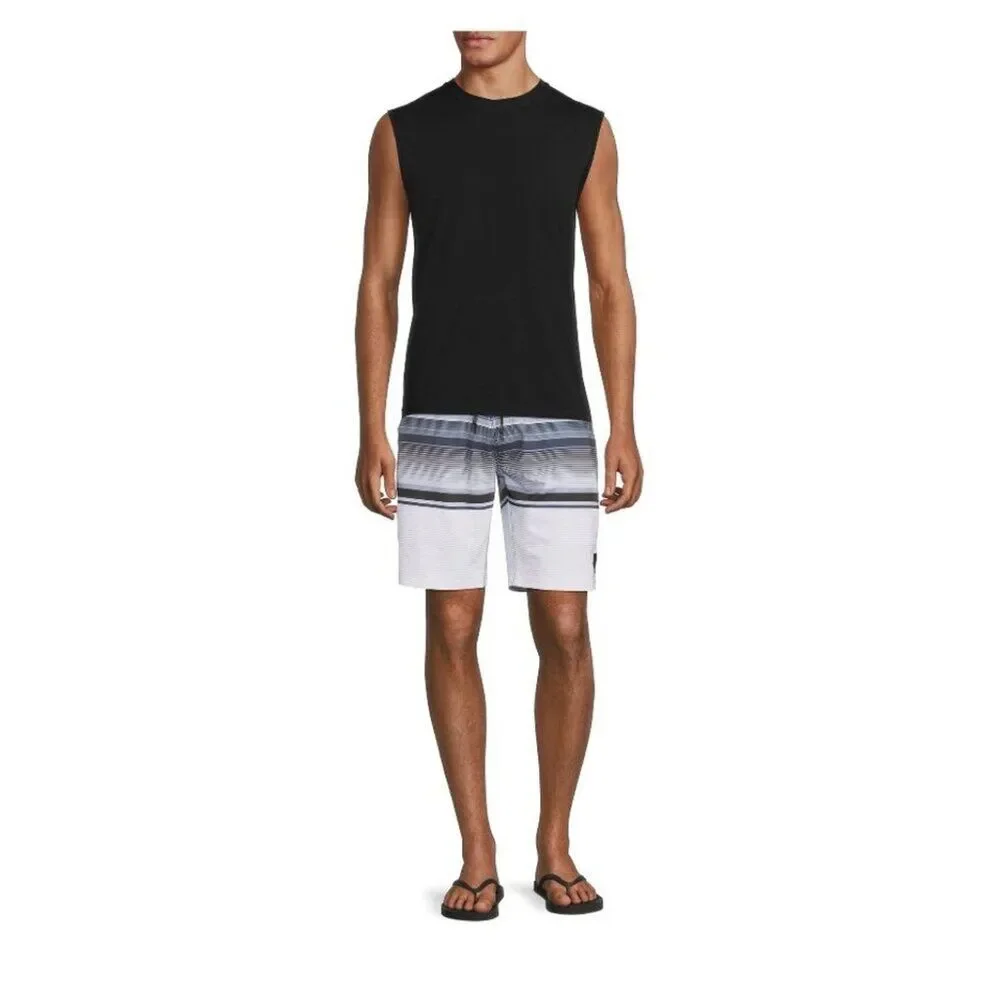 No Boundaries Men’s Knee High Swim Trunks Size 40